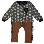 Φορμάκι με Κουμπάκια και Σχέδιο Αστεράκια "See You" Πράσινο