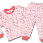 Σετ Μπλουζίτσα και Παντελονάκι σε Σχέδιο Αστεράκια Ροζ