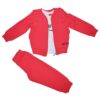 Joyce Σετ Μπλουζίτσα με Ζακέτα και Παντελονάκι "Perfect" Κοραλί (13725)
