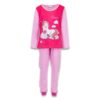Σετ Μπλουζίτσα και Παντελονάκι με Σχέδιο Μονόκερο σε Συννεφάκι "Unicorn" Ροζ