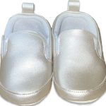 Παπουτσάκια Αγκαλιάς Slip On Μπεζ Χρυσό