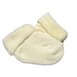 Βελουτέ Καλτσούλες Βρεφικές Μπεζ