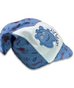 Καπέλο με Γείσο "Let's Play Wow! Star" Μπλε  -  0-12 Μηνών