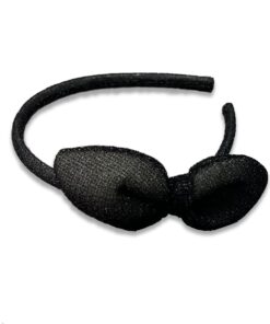 Παιδική Στέκα για το Κεφαλάκι με Φιογκάκι Μαύρο - 52784