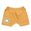 Παντελονάκι Σορτσάκι με Σχέδιο Φατσούλα Λιονταράκι Πορτοκαλί