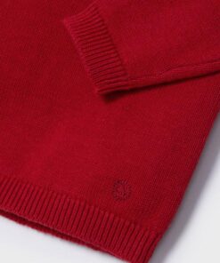 Mayoral Μπλούζα με Στρογγυλεμένο Γιακά - Κόκκινη (12-00351-035)