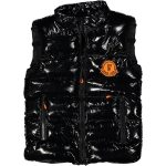 Μπουφανάκι Αμάνικο Καπιτονέ Αντιανεμικό Γυαλιστερό "WKLND" Μαύρο