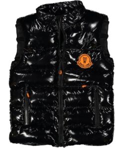 Μπουφανάκι Αμάνικο Καπιτονέ Αντιανεμικό Γυαλιστερό "WKLND" Μαύρο