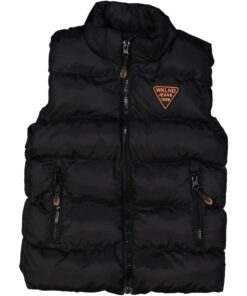 Μπουφανάκι Αμάνικο Καπιτονέ Αντιανεμικό "WKLND" Μαύρο