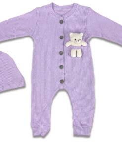 Φορμάκι με Κουκλάκι Αρκουδάκι Μοβ