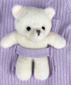 Φορμάκι με Κουκλάκι Αρκουδάκι Μοβ