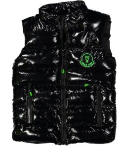 Μπουφανάκι Αμάνικο Καπιτονέ Αντιανεμικό Γυαλιστερό "WKLND" Πράσινο