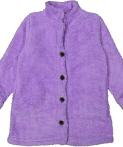 Παιδική Ζακέτα Fleece με Τσεπούλες Μοβ