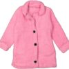 Παιδική Ζακέτα Fleece με Τσεπούλες Ροζ