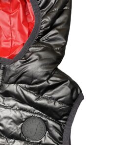 Joyce Αμάνικο Μπουφανάκι με Κουκούλα και Φερμουάρ - Μαύρο (2294412)