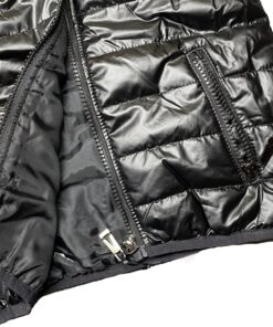 Joyce Αμάνικο Μπουφανάκι με Κουκούλα και Φερμουάρ - Μαύρο (2294412)