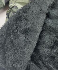 Joyce Μπουφαν Παραλλαγής με Κουκούλα - Χακί (2294413)