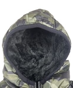 Joyce Μπουφαν Παραλλαγής με Κουκούλα - Χακί (2294413)