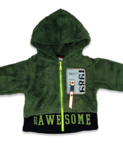 Joyce Γούνινη Fleece Ζακέτα με Κουκούλα 