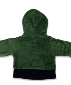 Joyce Γούνινη Fleece Ζακέτα με Κουκούλα 