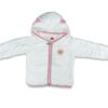 Joyce Γούνινη Fleece Ζακέτα με Κουκούλα και Αυτάκια - Άσπρη (2263403)
