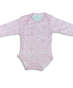 Κορμάκι με Γεωμετρικά Σχέδια σε Χρώμα Ροζ