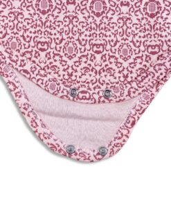 Κορμάκι με Γεωμετρικά Σχέδια σε Χρώμα Σομόν