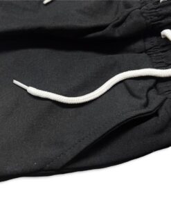 Παντελόνι Λεπτό σε Μαύρο Χρώμα "Miami East Usa"