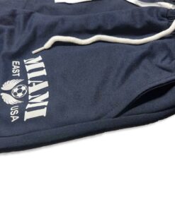 Παντελόνι Λεπτό σε Σκούρο Μπλε Χρώμα "Miami East Usa"