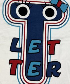 Σετ Μπλουζίτσα και Παντελονάκι με Σχέδιο Ανθρωπάκια 