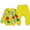 Βρεφικό Σετ Μπλουζίτσα και Παντελονάκι με Ήρωα Κινουμένων Σχεδίων - Κίτρινο (61756)