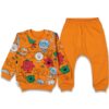 Βρεφικό Σετ Μπλουζίτσα και Παντελονάκι με Ήρωα Κινουμένων Σχεδίων - Πορτοκαλί (61761)