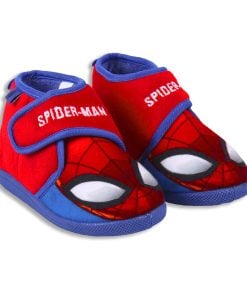 Marvel Παιδικά Παντοφλάκια με Αυτοκόλλητο Χρατς και Σχέδιο Spiderman (2300004885)
