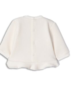 Mayoral Μπλούζα με Επένδυση και Διακοσμιτικό Βολάν - Μπεζ (12-02403-096)