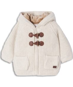 Mayoral Ζακέτα Πλεκτή Μοντγκόμερι με κουκούλα - Μπεζ (12-02392-043)