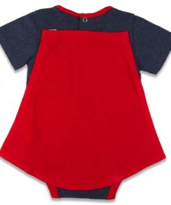 DC Σετ 4 Κομμάτια με Κορμάκι, Σαλιάρα, Κάλτσες και Μπέρτα - Superman