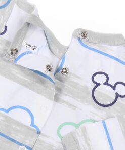 Disney Σετ Μπλουζίτσα και Παντελονάκι με Σχέδιο Συννεφάκια και Μίκυ Μάους