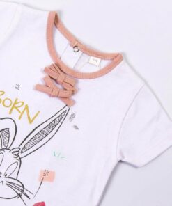 Looney Tunes Σετ Μπλουζάκι και Βρακάκι με Σχέδιο Μπαγκς Μπάνι