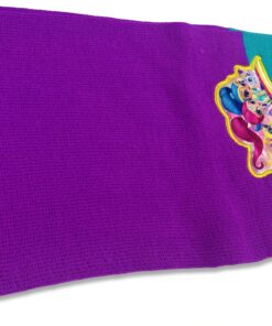 Shimmer And Shine Σκουφάκι και Κασκόλ με Σχέδιο Πριγκίπισσες Τζίνι - Μωβ (SS11732)