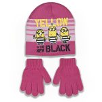 Σκουφάκι και Γαντάκια με Σχέδιο Minions - Φουξ (HQ4191)