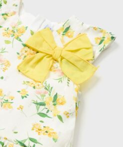 Mayoral Φορεματάκι Αμάνικο με Φλοράλ Σχέδιο και Φιόγκο (23-01958-038)