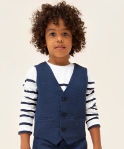 Mayoral Γιλέκο με Διακοσμητικές Τσέπες - Σκούρο Μπλε (23-03349-042)