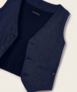 Mayoral Γιλέκο με Διακοσμητικές Τσέπες - Σκούρο Μπλε (23-03349-042)