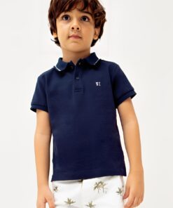 Mayoral Σετ Κοντομάνικο Πόλο Μπλουζάκι και Καμπαρντινέ Βερμούδα (23-03241-029)