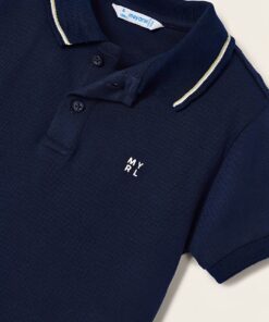 Mayoral Σετ Κοντομάνικο Πόλο Μπλουζάκι και Καμπαρντινέ Βερμούδα (23-03241-029)