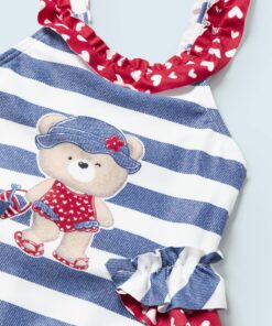 Mayoral Βρεφικό Μαγιό Ολόσωμο και Καπελάκι (23-01764-028)