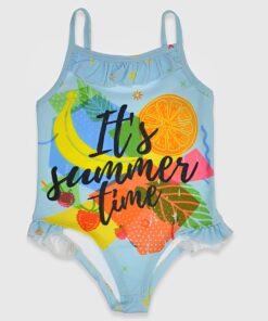 Μαγιό Ολόσωμο με Σχέδιο Μονόκερο