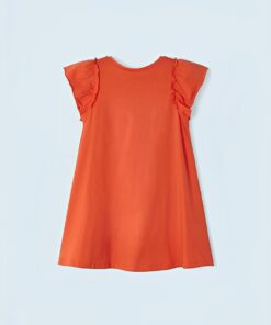 Mayoral Φόρεμα με Aπλικέ Σχέδιο Ζωάκια της Ζούγκλας και Τσαντάκι