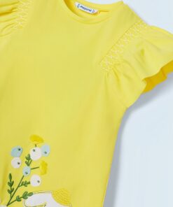 Mayoral Φόρεμα με Κεντητό Σχέδιο Λουλουδάκια