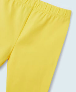 Mayoral Σετ Κοντομάνικη Μπλούζα και Κολάν Κάπρι με σχέδιο Λεμονάκι